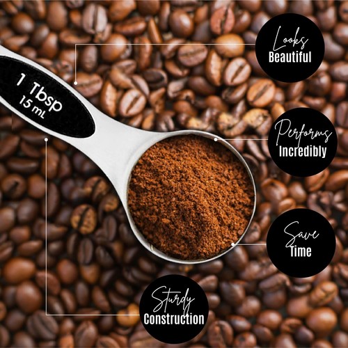 Magnetic Dual Sided Measuring Spoons w/ Leveler Stainless Kitchen Tool -Set of 9 - Picture 22 of 116