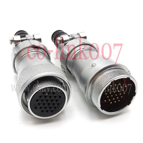 WEIPU WF28 26Pin Connector, 5A 400V Heavy Plug Aviation Bulkhead Connector Plug - 第 1/7 張圖片