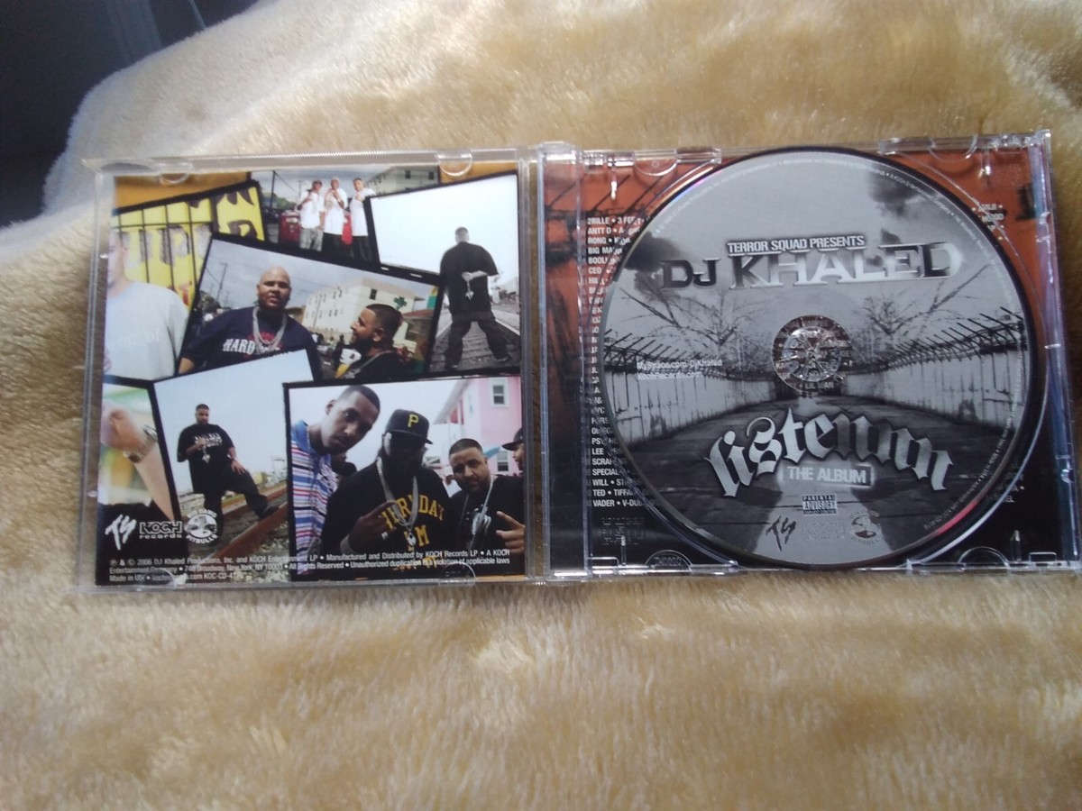 【未開封】DJ Khaled / Listennn Terror Squad Presents DJ Khaled Listennn The Album Hip Hop
