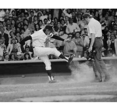 Billy Martin New York Yankees Baseball mlb tretender Schmutz 4x6 FOTODRUCK