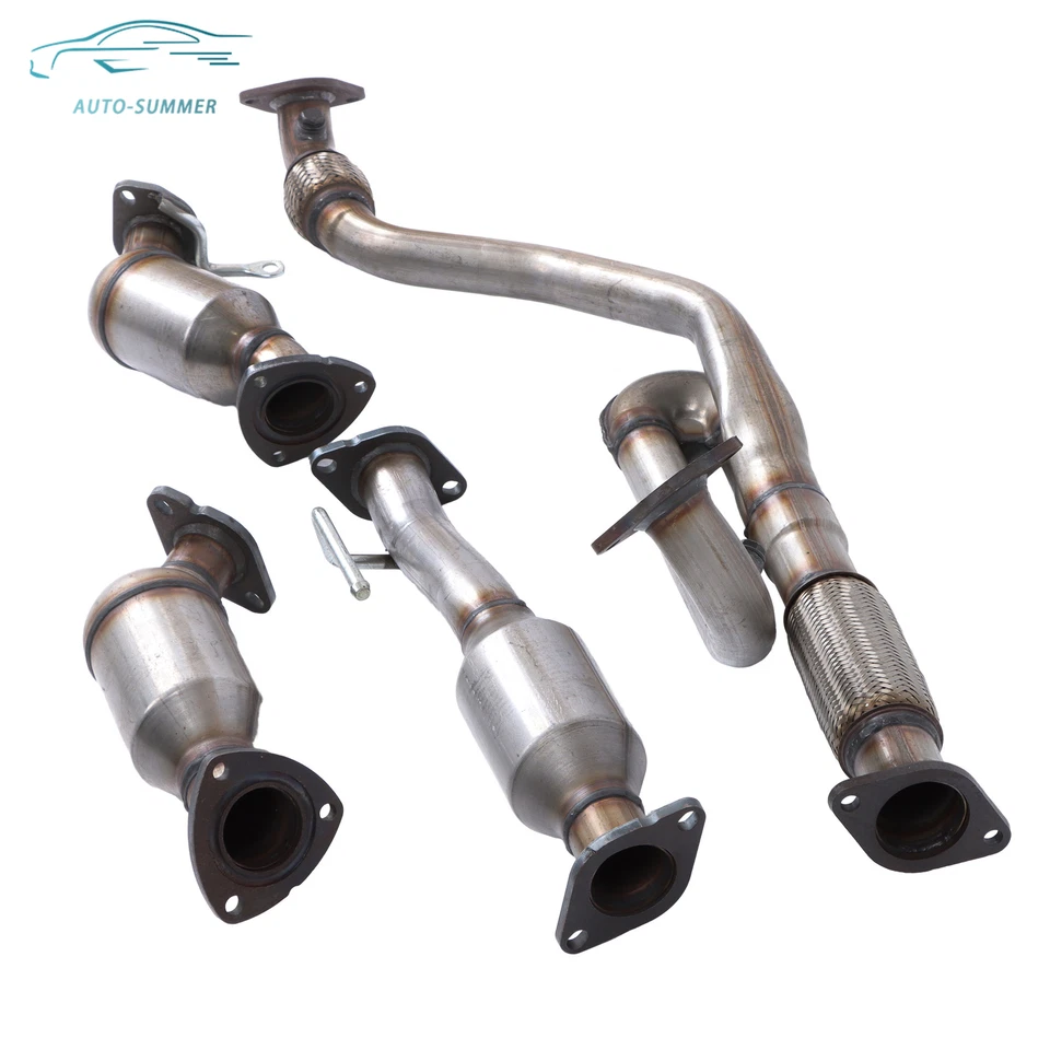 Flex Pipe Catalytic Converters All Three For Chevrolet Treverse 3.6L 2009-2017 Foto 2 de 4