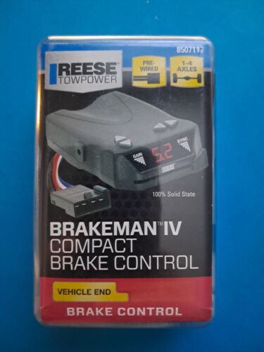 NEW - REESE Towpower 8507111 Brakeman IV Digital Brake Control