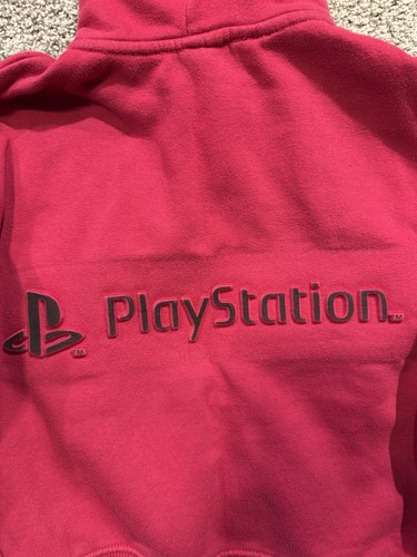 Zara PlayStation Sweatshirt Hoodie Youth Size 6 Pink Long Sleeve Raised Letters - Picture 11 of 12
