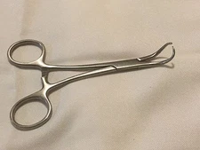 Jarit 111-102 Backhaus Towel Clamp, 5-1/4in Length