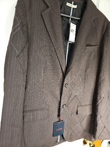 Marc Ecko Cut & Sew Blazer Anzugjacke Style ME06363 Herren Medium Neu mit Etikett - Bild 7 von 16