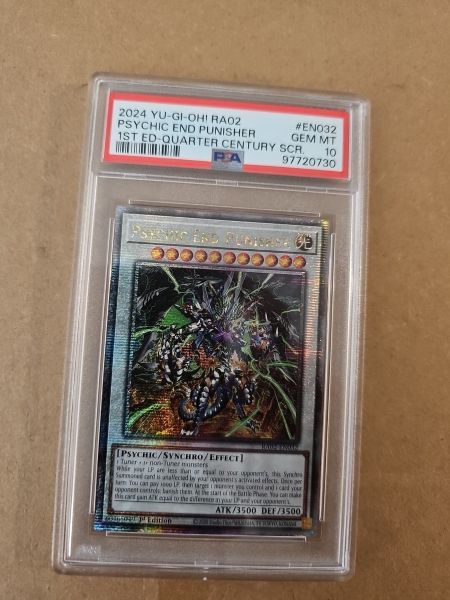 ラストジャッジ　ロイヤルパニッシャー Psychic End Punisher 1st Edition Prismatic Ultimate Rare