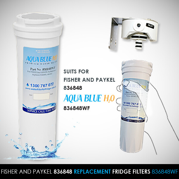 2 Number In Pack Water Filter Water Filters 2-Pack Replacement Water Filter For Fisher & Paykel Fridge (Model 836848 / 836860) Fisher & Paykel Filters Parts - Foto 2