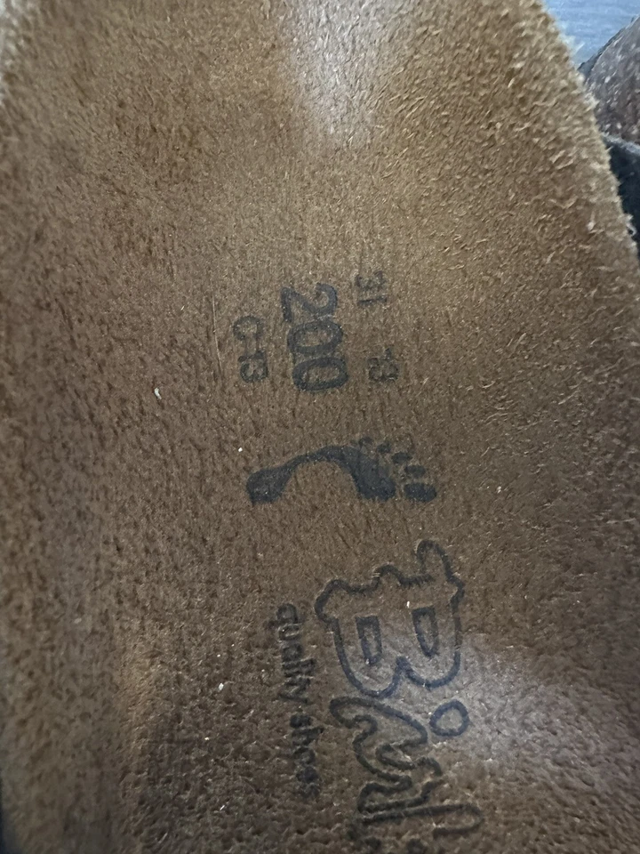 Sandalias Birkenstock Birki's Milano camufladas verdes marrones con hebilla 13 13,5 31 para niños Foto 4 de 4