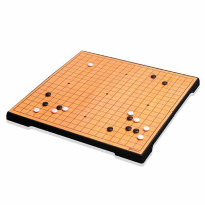 Baduk Game Foldable Magnetic Go Board Game Set for Travel By Myungin 086