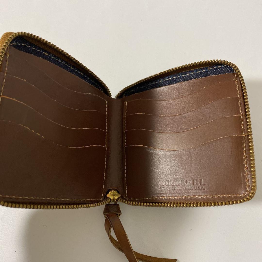 RRL DOUBLE RL Nubuck Leather Zip Wallet auth men from JP | eBay RRL DOUBLE RL Nubuck Leather Zip Wallet auth men from JP | eBay