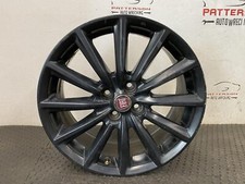 17-20 FIAT 124 SPIDER BLACK 12 SPOKE WHEEL RIM 17X7, 4 LUG, 98MM, ID 9965947070