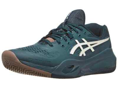 Asics - Gel Resolution X Clay-Green/Birch Men's-Clay Shoe-1041A485-300