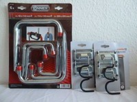 Set 2 X GeräTehalter Werzeughalter S-Form 2-Teilig 9952400+Wandhakenset DY31000