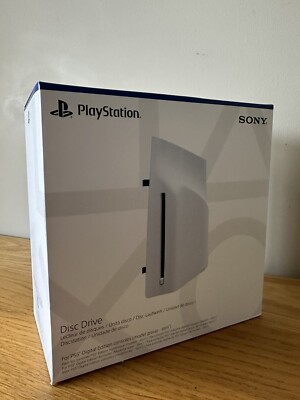 Sony Disc Drive for PS5 Slim Digital Edition Consoles - White for