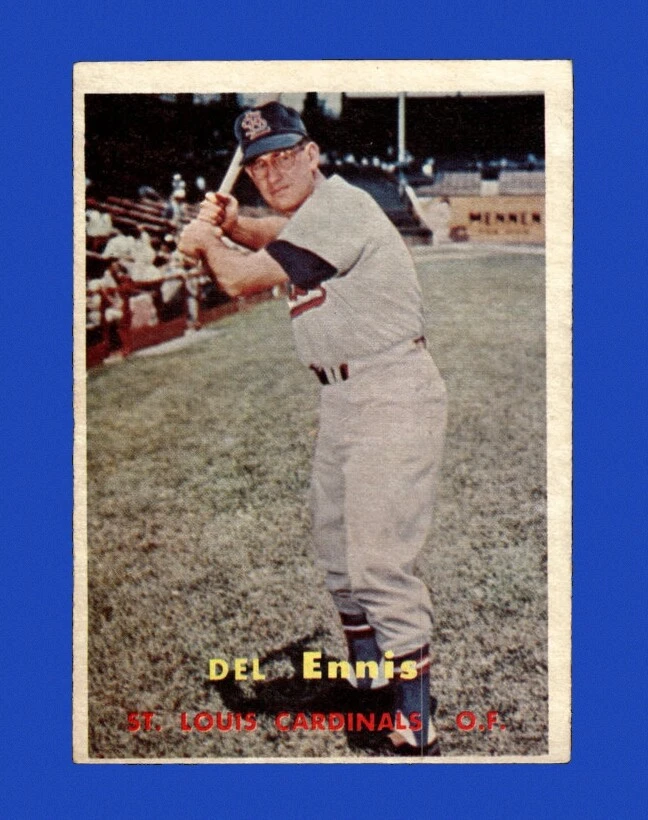 Del Ennis trading card