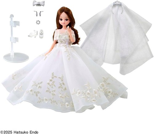 Takara Tomy Licca-chan Doll Photogenic Licca Hatsuko Endo Wedding Style - Picture 4 of 8