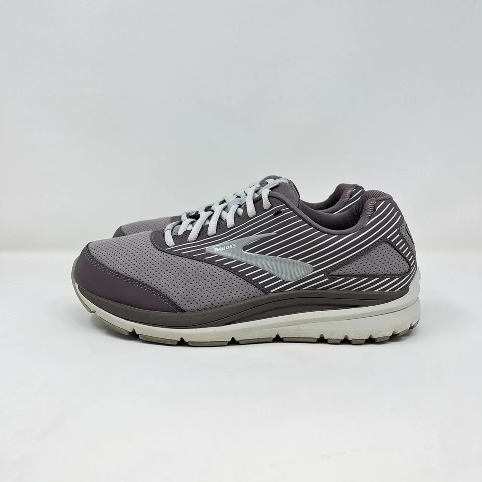 Brooks Addiction Walker Suede 2 Purple Comfort Sneakers Women's Size US 9.5 - Image 2 of 4