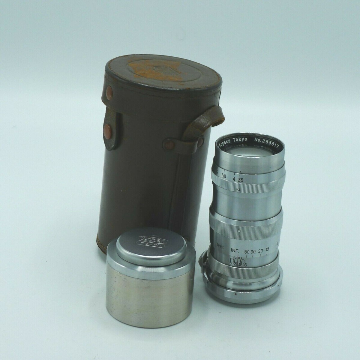 [MINT] Nippon Kogaku Tokyo/Nikkor 13.5cm 1:3.5 rangefinder lens Occupied  Japan.