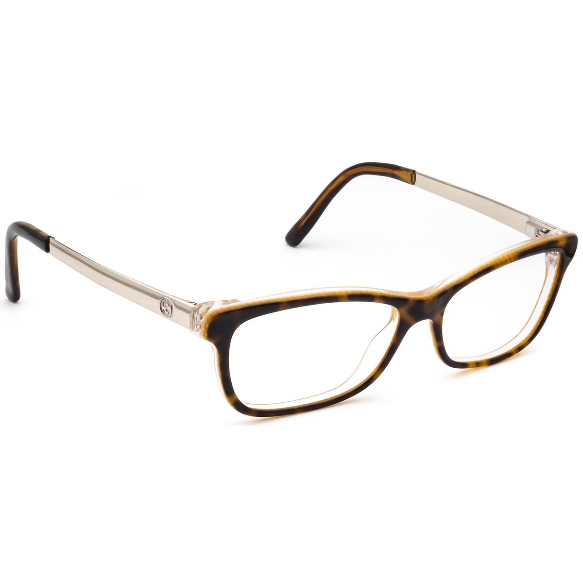 Gucci Glasses Women\'s Frames Gold Tortoise Shell Designer GG 3678 4WJ 140 No Rx GUCCI - GG3678 main image 3