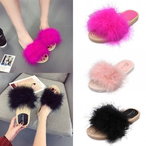 feather flip flops