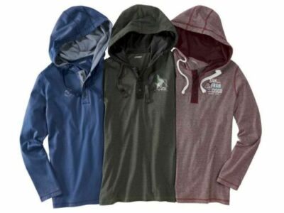 Herren Kapuzenpullover Hoodie Langarmshirt Shirt Pullover Pulli Sweatshirt TOP