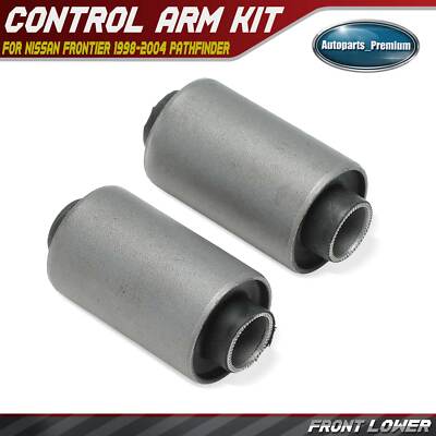 2x Front Lower Suspension Control Arm Bushing Kit for Nissan Frontier Pathfinder