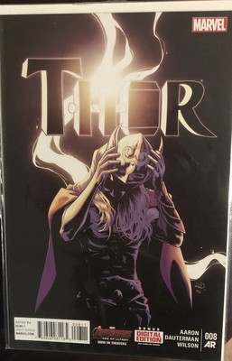 Thor #8 2015 - Jane Foster Revealed To Be Thor-fighting Late Stage cancer