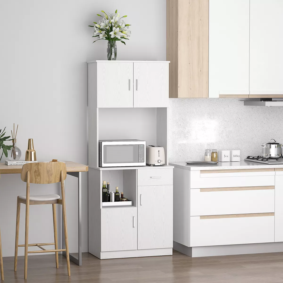 Modern kitchen storage on sale cabinet