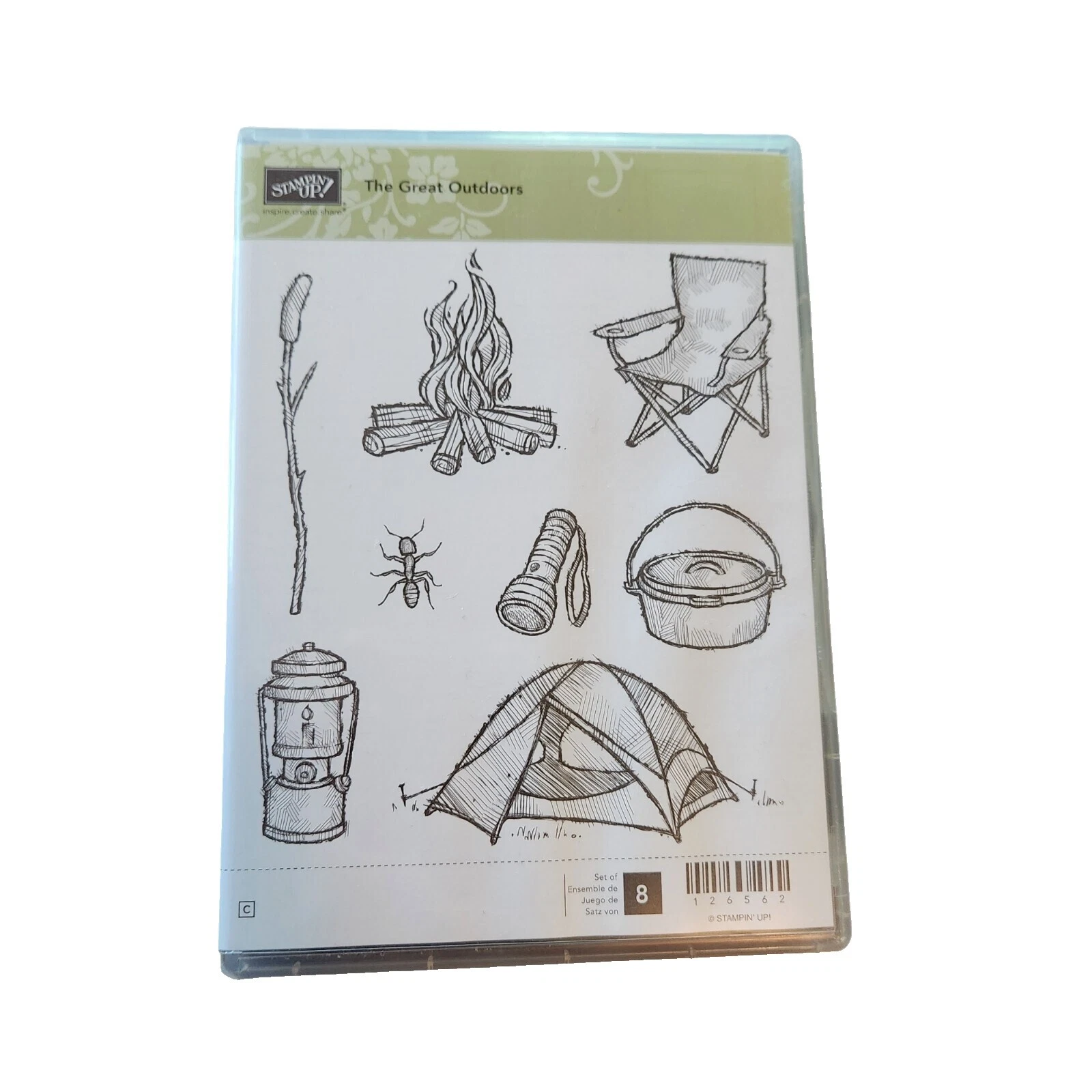 Stampin' Up! Sports & Hobbies Rubber Craft Stamps