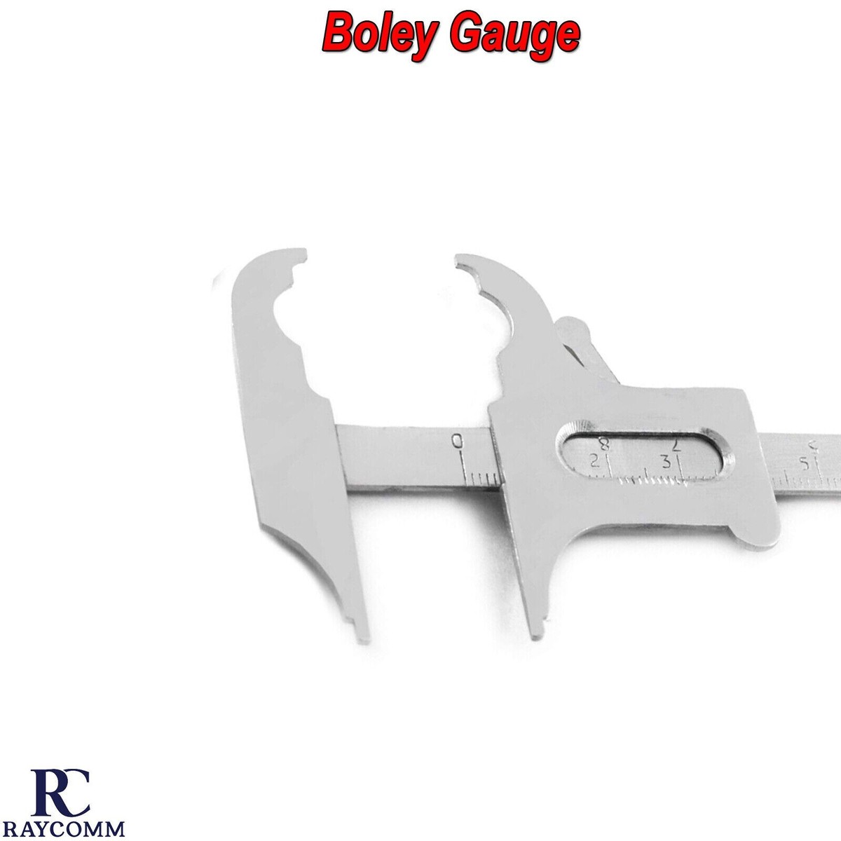 Jauge Coulissante Vernier En Métal 80 Mm - Pour Orthodontie Dentaire, Neuve, Fabriquée En Chine