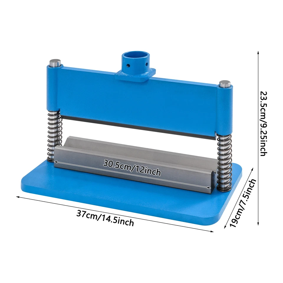 12inch Dual Spring Design Press Brake Attachment for Hydraulic Shop Presses Blue - Image 2 of 4