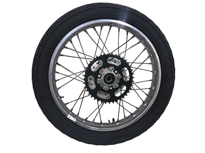 ヤマハ RD50 最終型 リヤホイール S53年式 ゴールド✕シルバー ヤマハ RD50 最終型 リヤホイール S53年式 ゴールド✕シルバー
