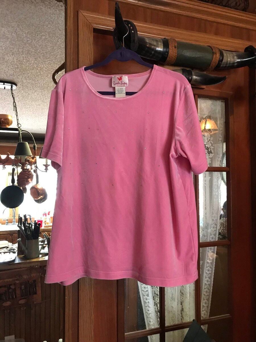 Quacker Factory Velvet Top Size XL A09945 | eBay Quacker Factory Velvet Top Size XL A09945 | eBay