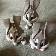 Rare Vintage Mattel 1976 Bugs Bunny Pull String Speaking Toy Lot Spares/ Repairs