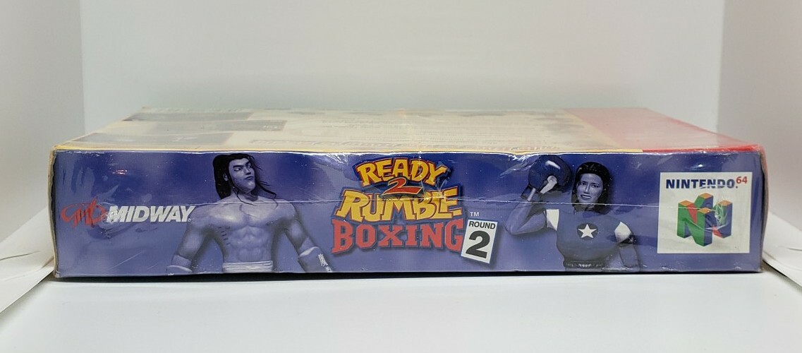 Ready to Rumble Boxing Round 2 Nintendo 64 N64 New Factory Sealed