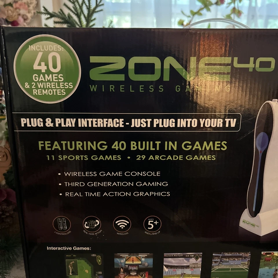 Consola JONE 40 WIRELESS GAMING con 2 mandos inalámbricos 40 juegos más Foto 4 de 4