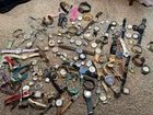 Watch Lot Men’s Women’s Fossle Timex Geniva Quartz Wrangler And More Vintage