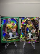 2025 Panini Prizm Jordan Horston Seattle Storm Parallel Lot No. 37 (2 Cards)