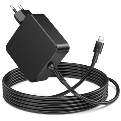 USB C Ladegerät 65W Laptop Ladekabel für Huawei Matebook, Asus, Lenovo, MacBo...