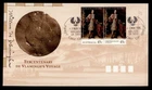 DR WHO 1996 AUSTRALIA FDC VLAMINGHS VOYAGE ANIV PAIR R66821