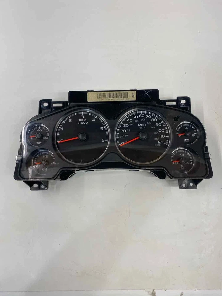 Medidor de velocímetro usado serve: 2009 Gmc Yukon XL 1500 cluster EUA Denali grau C - Imagem 4 de 4