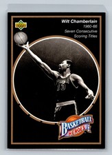 1992-93 Upper Deck #15 Wilt Chamberlain Basketball Heroes: Wilt Chamberlain