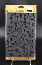 Iron Orchid Designs IOD WILD BERRIES Décor Mould Silicone Casting Mold NEW