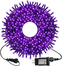 300 LED Halloween Lights Waterproof, 99 FT String Lights with Timer