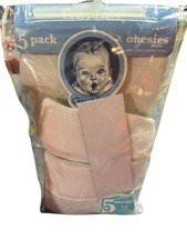 Vintage Gerber Onsies, Original Packaging, 3-6 Months 12-16 Pounds /white/3of5