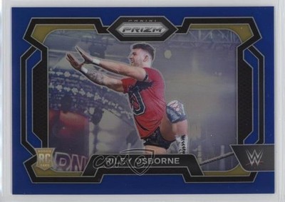2024 Panini Prizm WWE Blue Prizm 36/199 Riley Osborne #47 Rookie RC 1co7