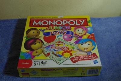 Monopoly Junior Party von Hasbro  in guten Zustand