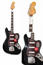 FENDER Squier Classic Vibe Bass VI LRL Black