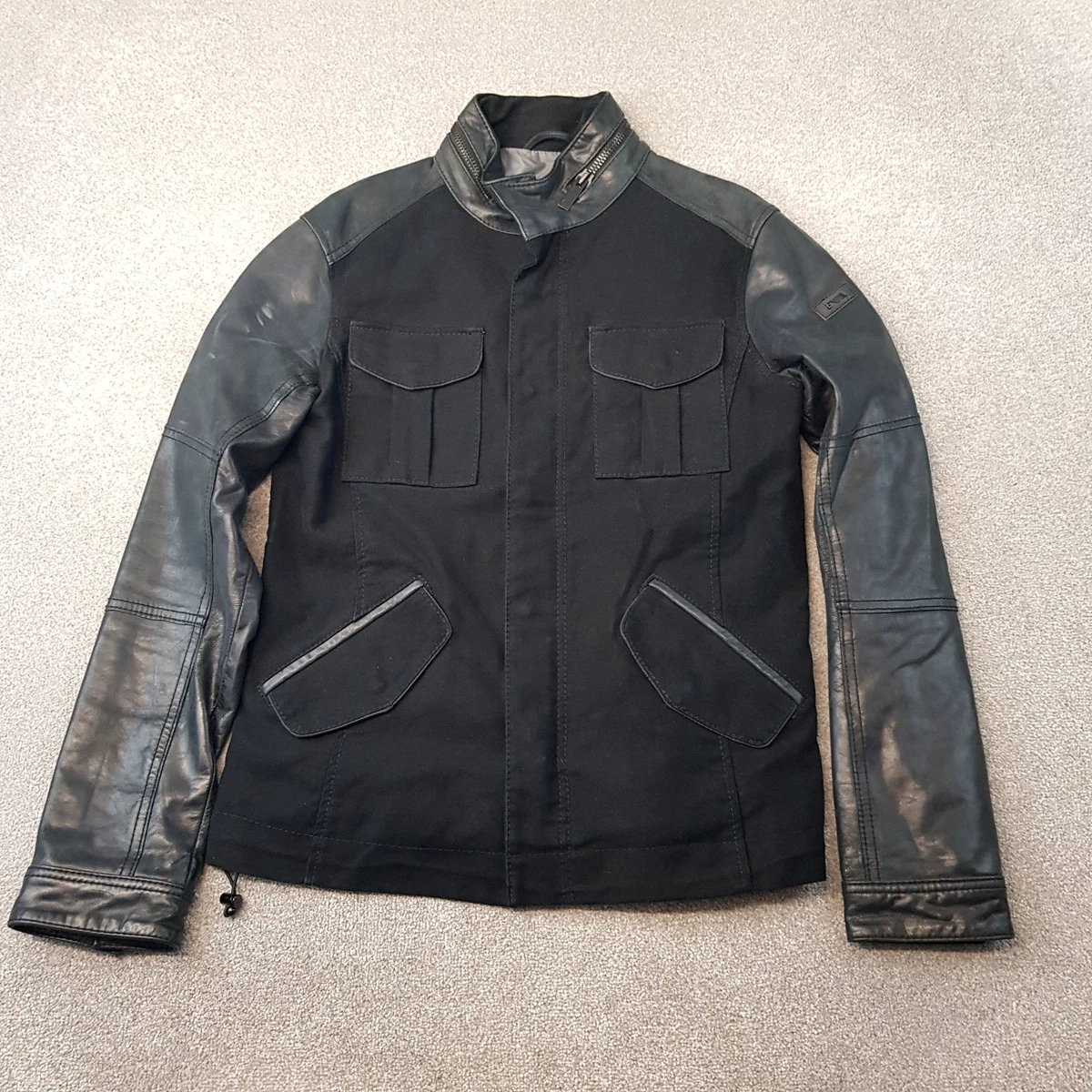 Emporio Armani Leather Outer Shell Jackets for Men for Sale | Shop