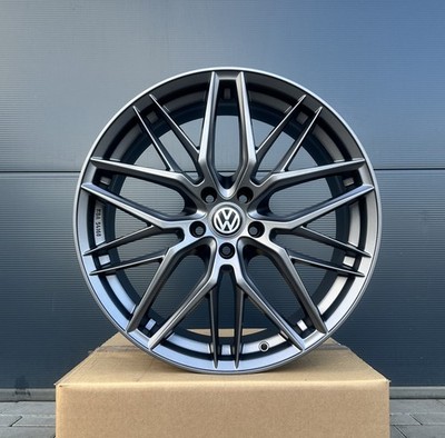 19 Zoll Felgen für VW Golf 7 8 GTI Clubsport TCR 7R 8R Damina DM08 grau matt
